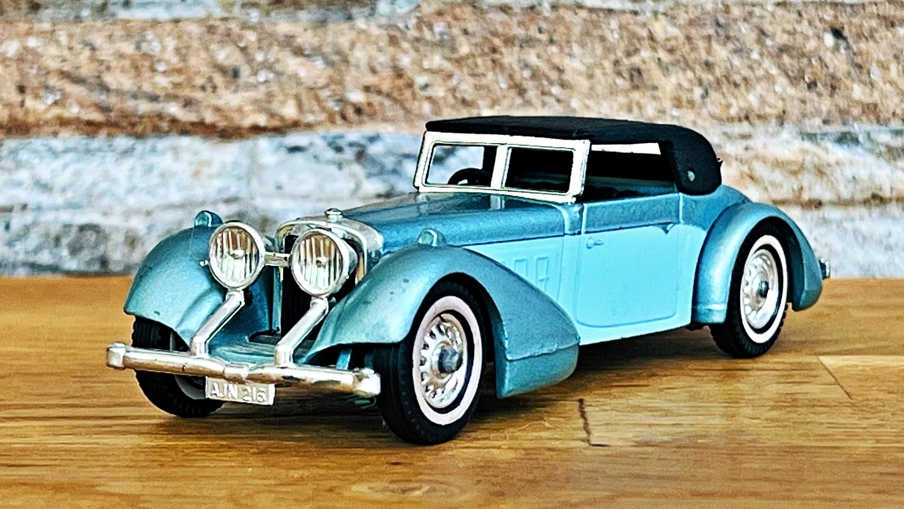 1938 Hispano Suiza , Vintage Diecast Car, 1/48 Scale Model Car