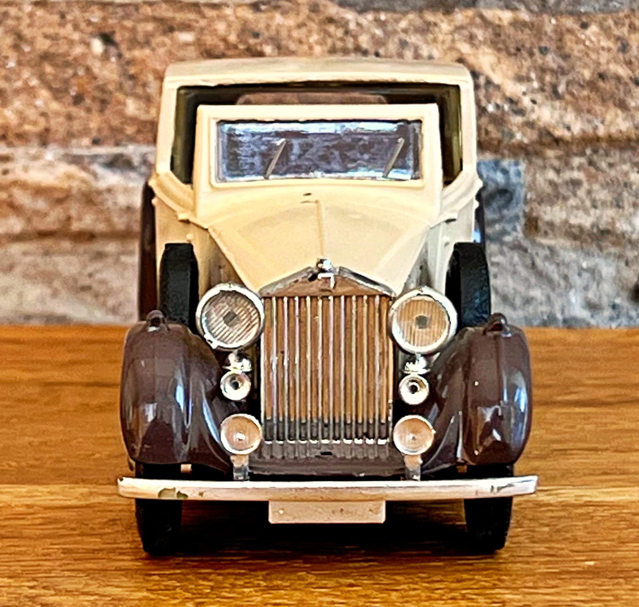 1939 Rolls Royce Phantom III , Vintage Model Car, Vintage Diecast