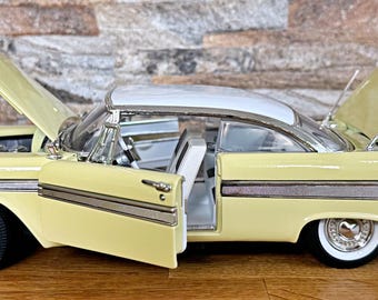Plymouth Fury 1958 , 1/18 Scale Model Car , Diecast Car