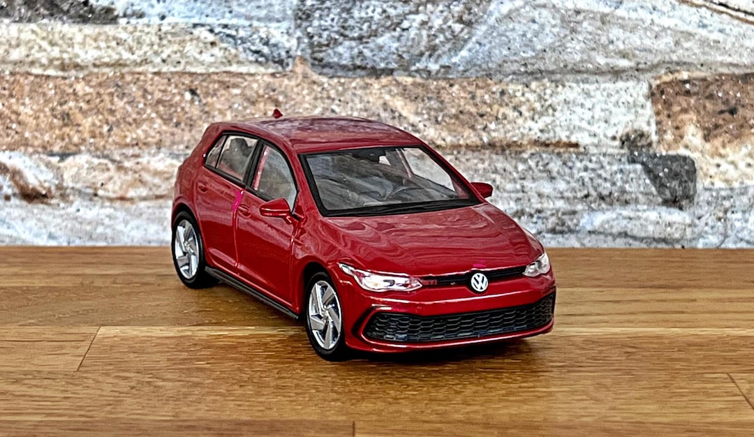 1/43 ミニカー　フォルクスワーゲン　ゴルフ　GTI 美品 1/43ゴルフ 6 GTIミニカー GOLF フォルクスワーゲン公式 VW 絶版