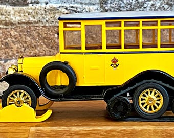 1923 Scania Vabis Post Bus , Vintage Diecast Bus, Model Bus, Scale