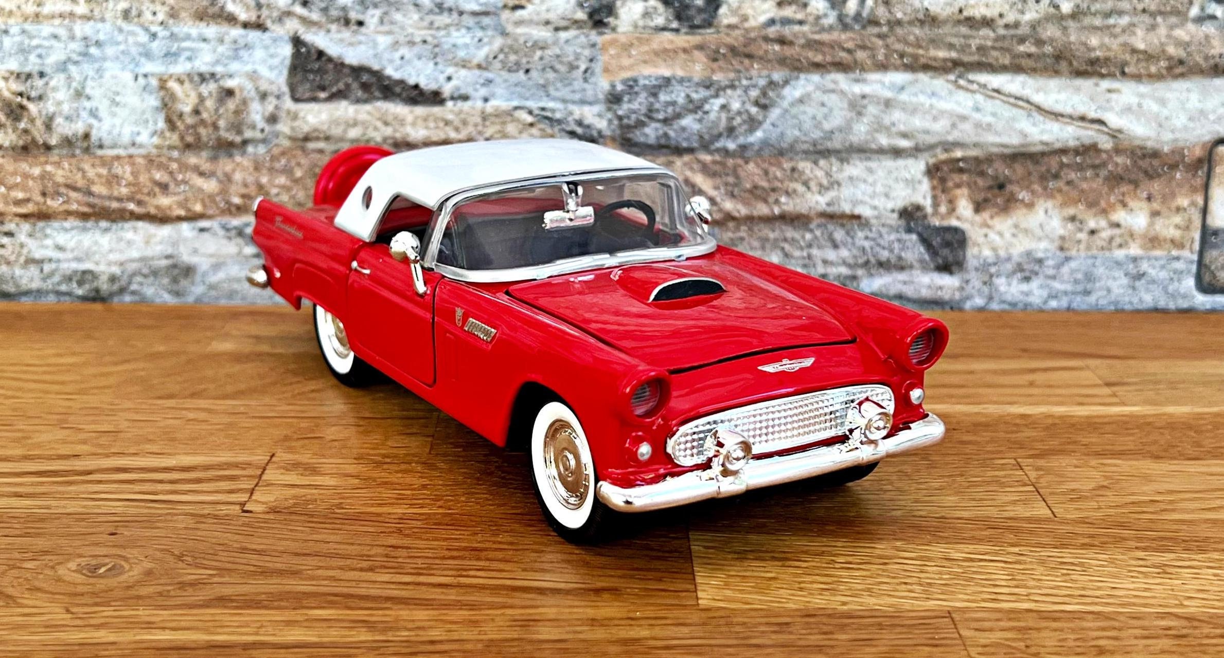 1956 Ford Thunderbird Diecast Model - Etsy