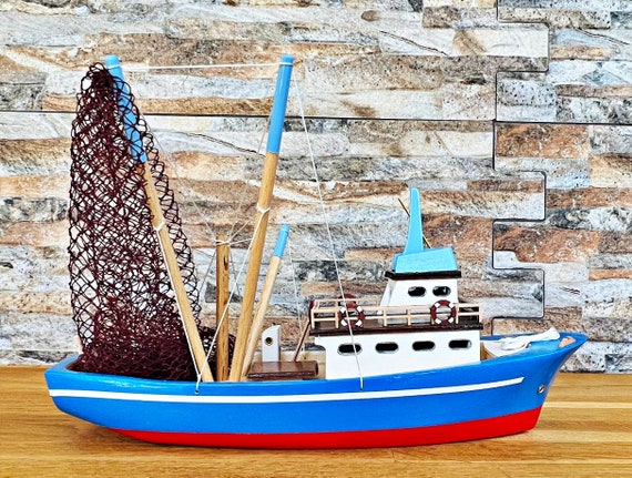 ハンドメイド漁船模型