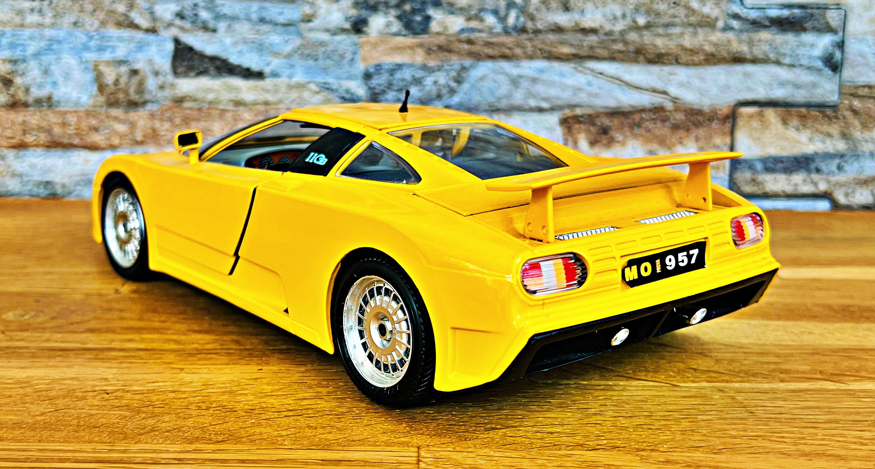 Bugatti EB 119 1991, Vintage Model Car, 1/18 Diecast Car, 1/18