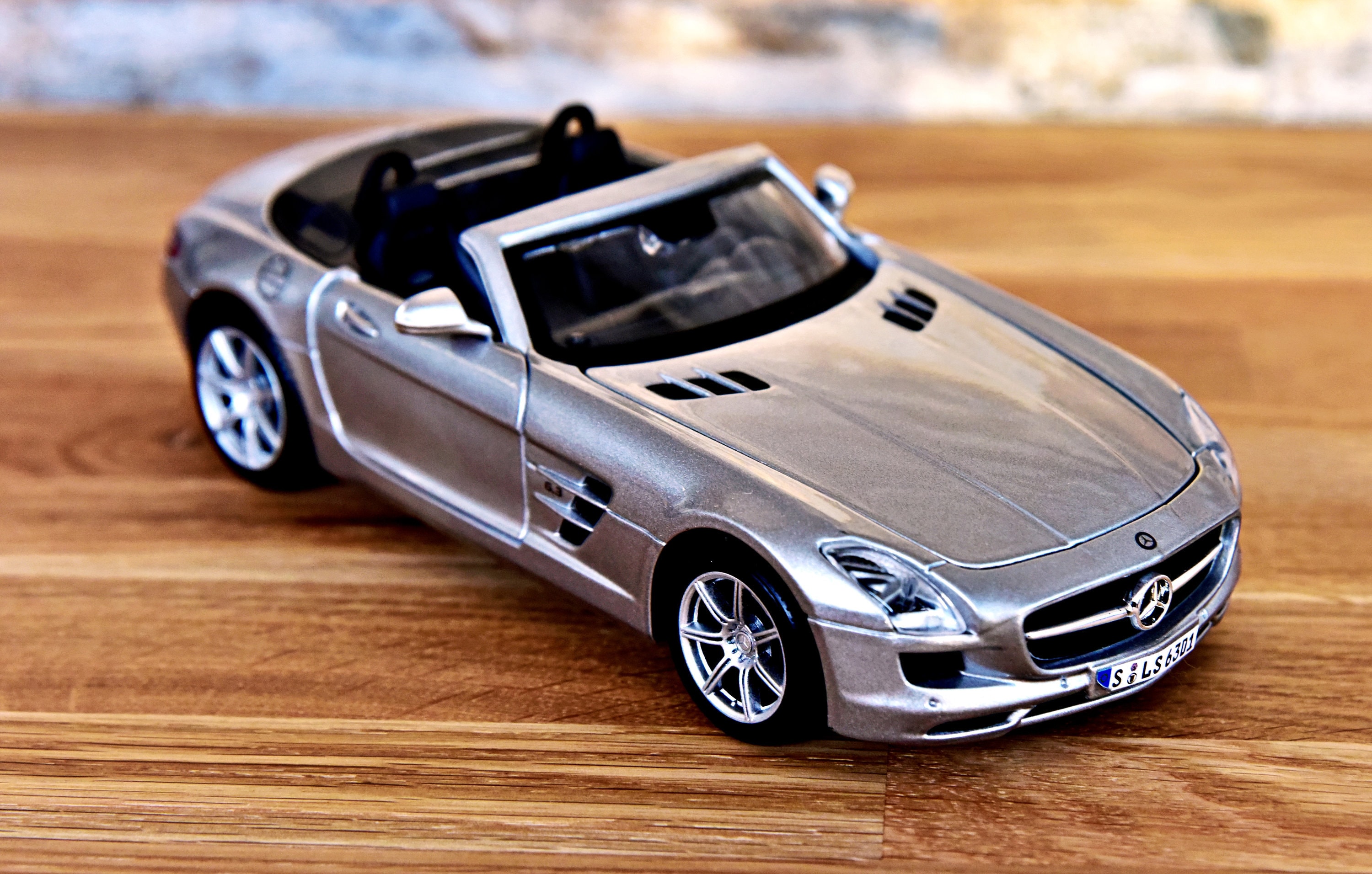 Mercedes Benz SLS AMG Roadster Special Edition scale 1/24 | Etsy