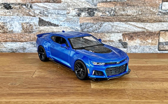 オートワールド 2018 シボレー カマロ ZL1 1/64 青 オートワールド 1