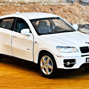 BMW X6 , Model car, 1/38 diecast car, 1/38 scale model car, car model metal, 1/38 item, Diecast collectible car, BMW Model car