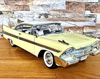 Plymouth Fury 1958 , 1/18 Scale Model Car , Diecast Car
