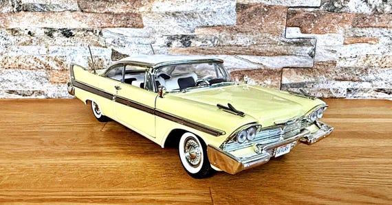 Plymouth Fury 1958 , 1/18 Scale Model Car , Diecast Car