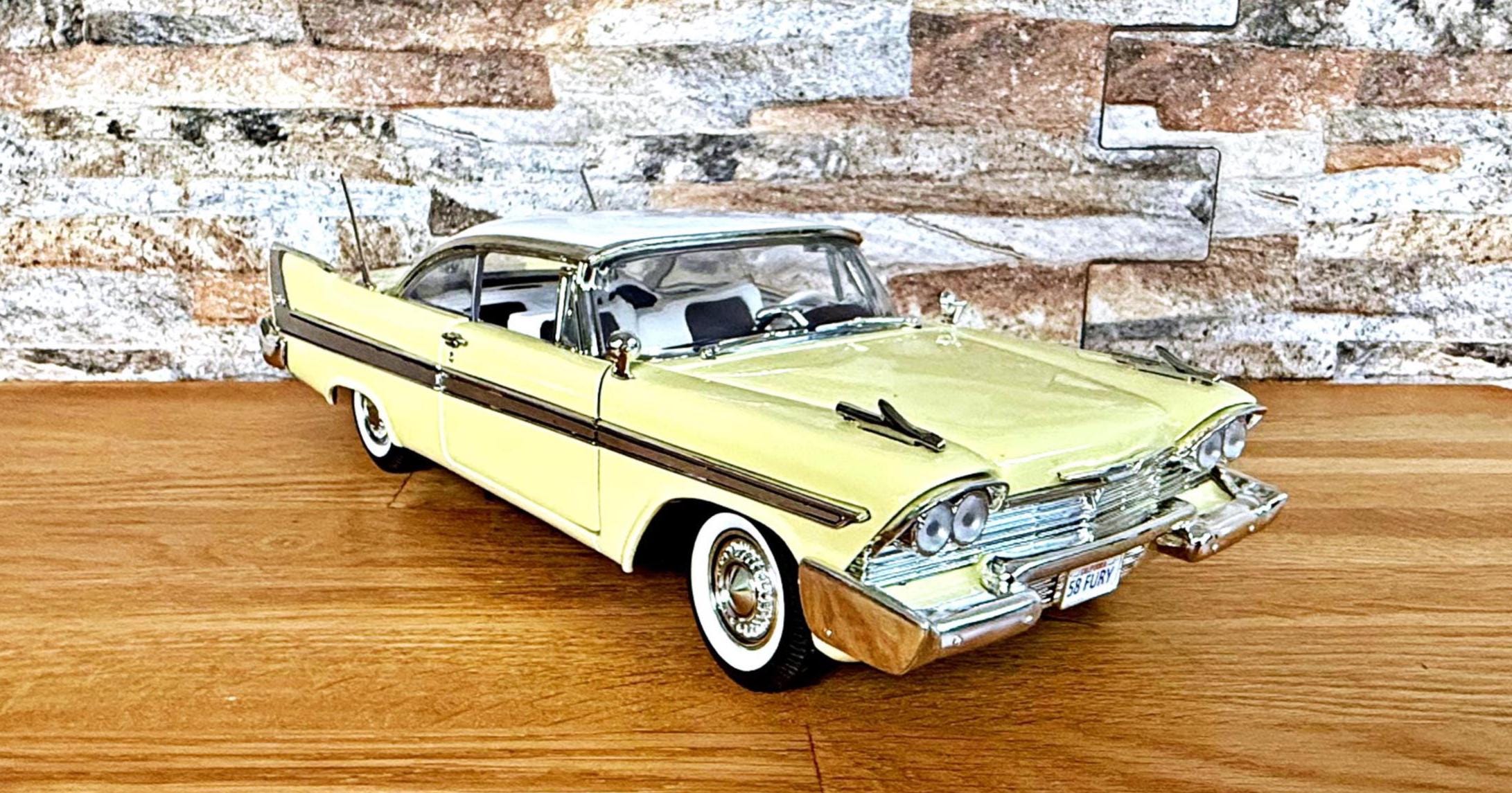 1958 Plymouth Fury Model Car - Etsy