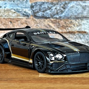 Bentley Continental GT3 | Model Car | 1/38 Diecast car | 1:38 Scale model car | Collection  item | Die cast model  | Bentley Diecast