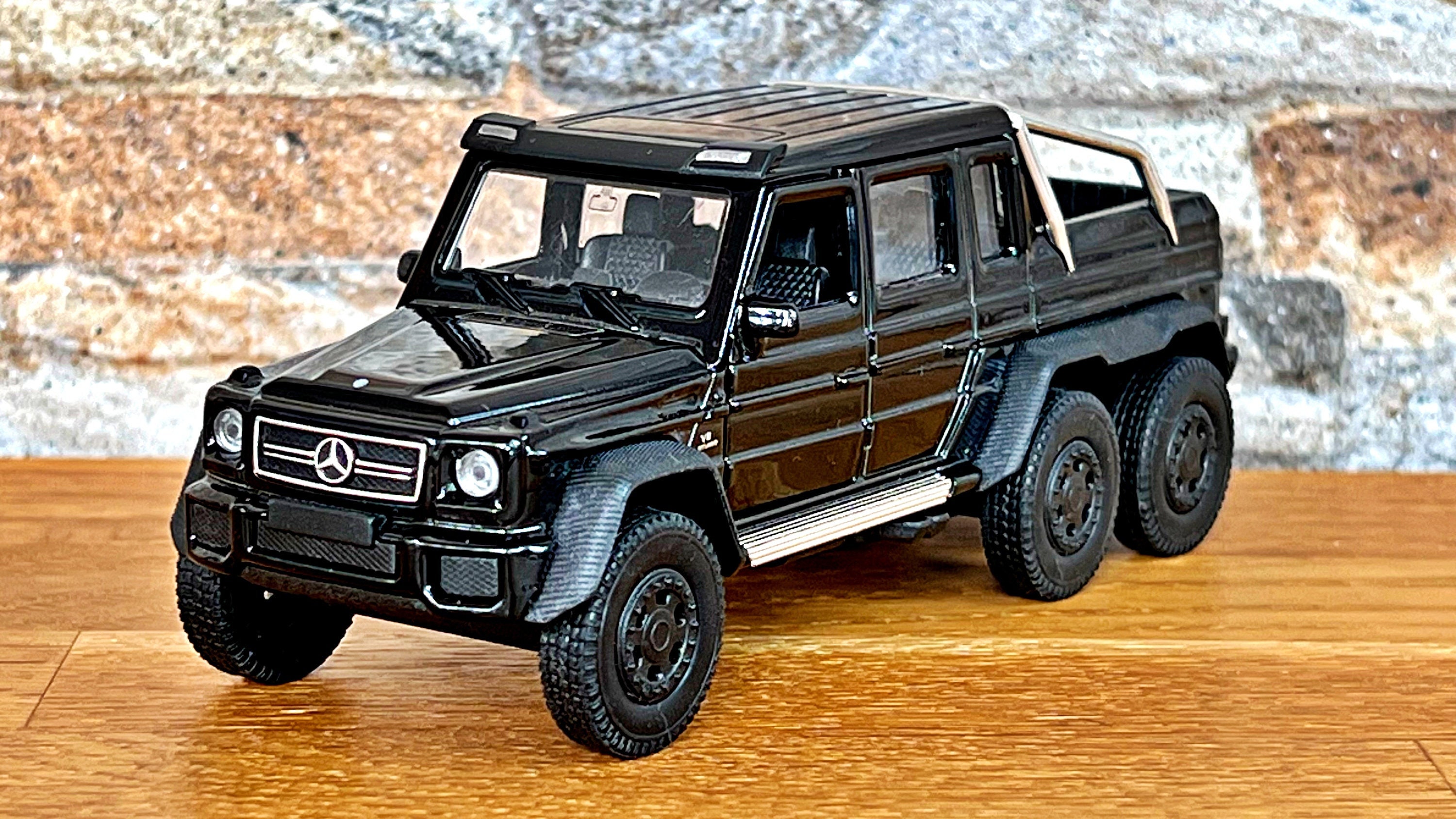 メルセデスベンツ G63 AMG 6x6、モデルカー、ダイキャストカー、1/38