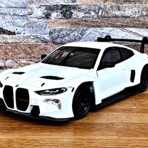 BMW M4 GT3 | Model car | Diecast car | 1/24 scale model car | Car model | Sport car | Diecast collectible item | BMW Coupe