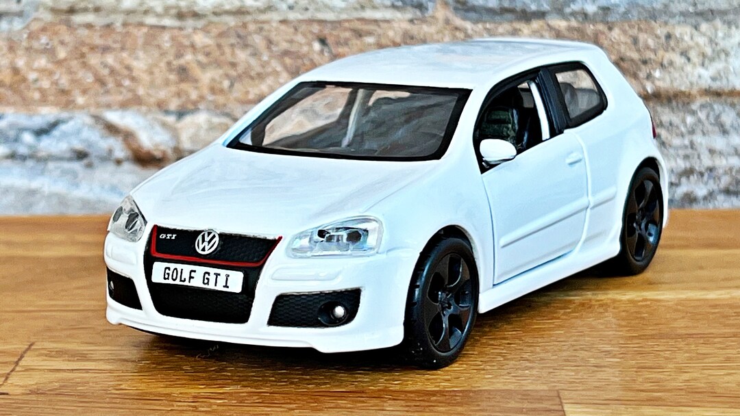 Volkswagen Golf Gti Model Car Scale 1/32 132 Diecast Car Etsy