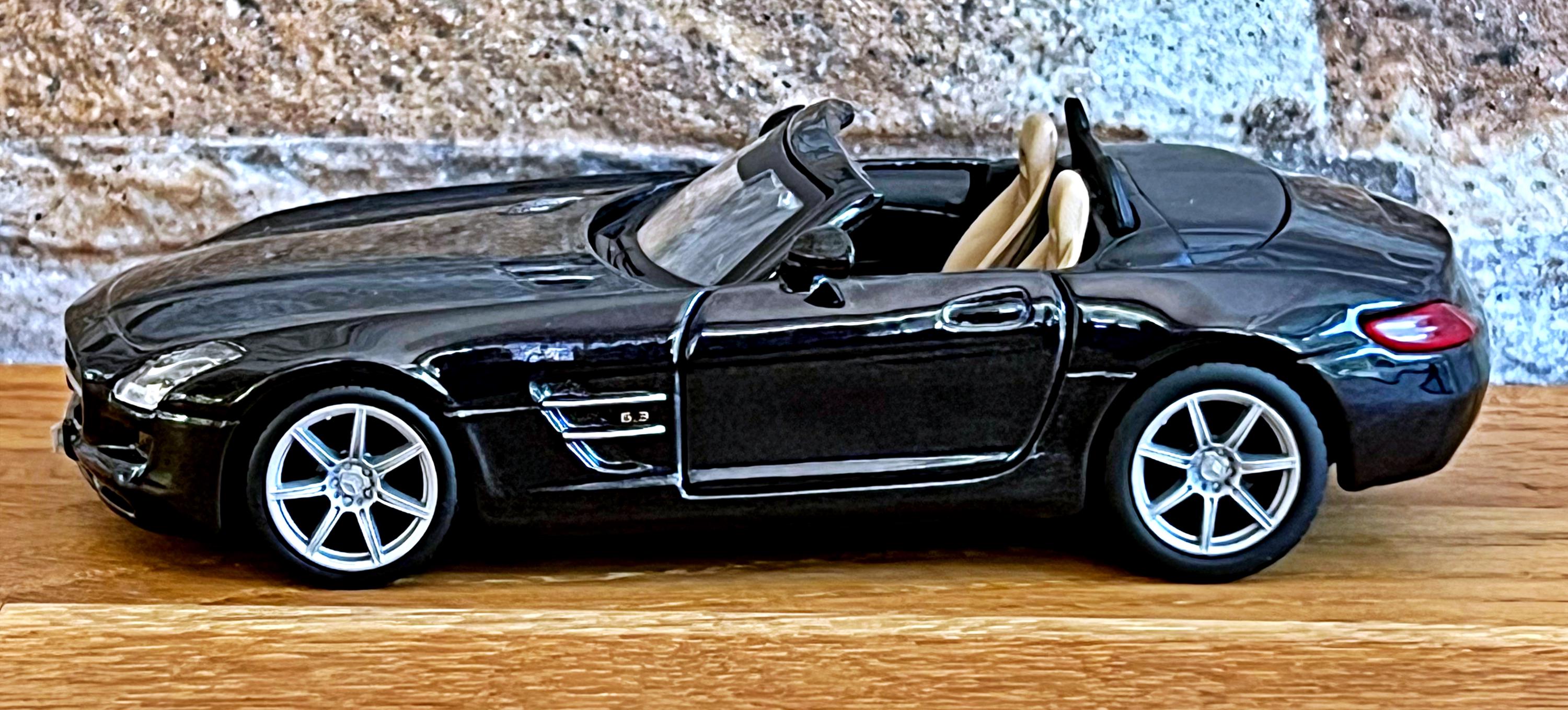 Mercedes Benz SLS AMG Roadster | 1/32 Scale Model Car | Diecast Car ...