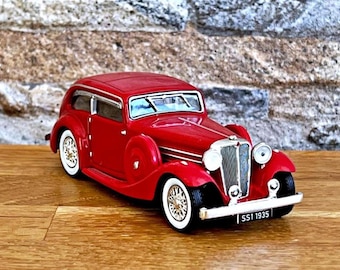 ジャガー SS1 1935、ヴィンテージモデルカー、1/43スケールモデルカー、ダイキャストメタルカー、ダイキャストカー、コレクションアイテム、ジャガー SS 1、30年代