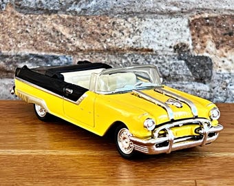 Miniature Pontiac Starchief 1955 Cabriolet Jaune - Échelle 1/43 - NEWRAY - Réf. 48013Q - Neuf