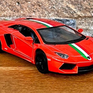 Lamborghini Aventador LP700-4 , Model Car, 1/38 diecast car, 1/38 scale model car, car model metal, Diecast collectible item