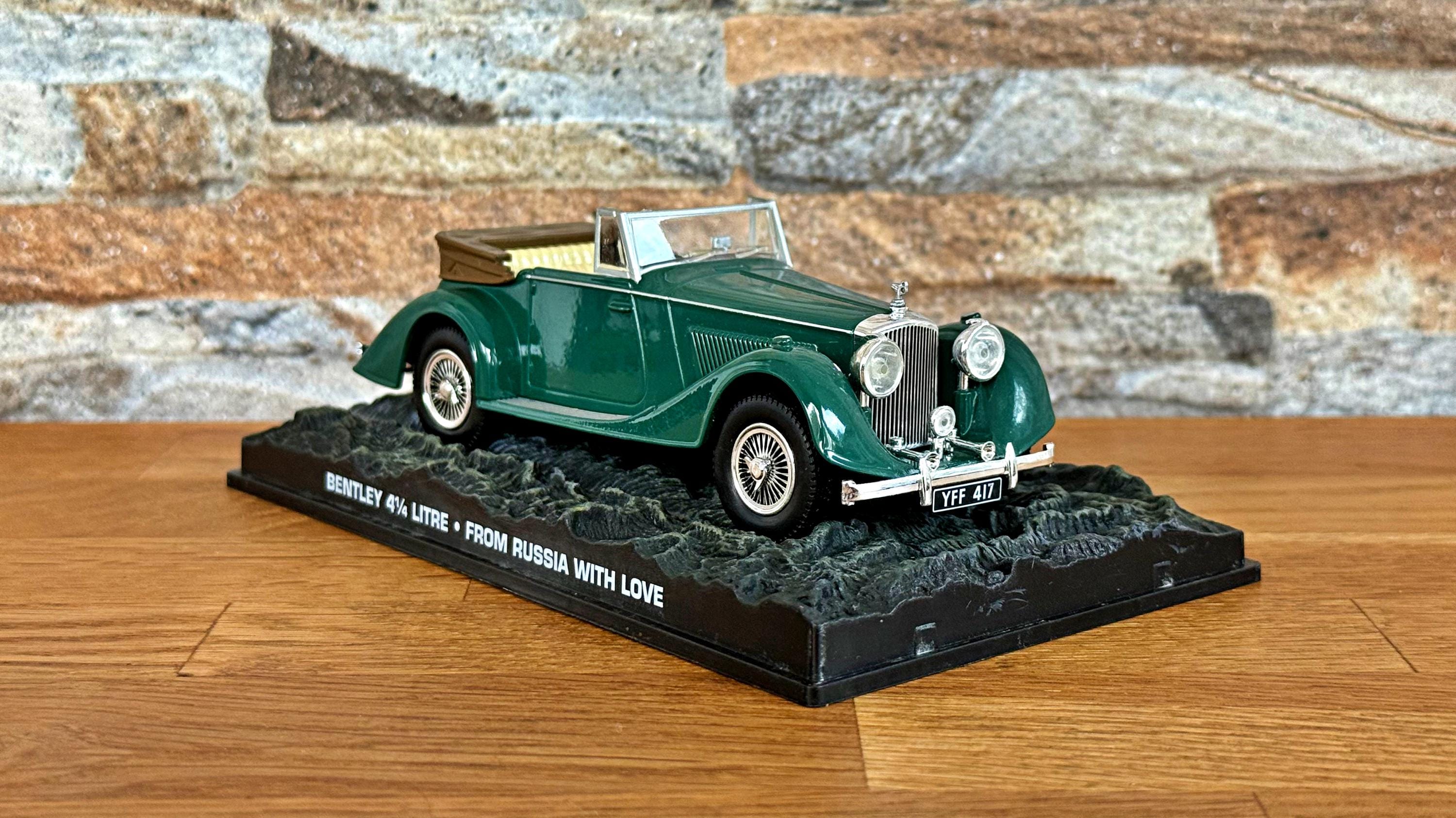 Bentley 4 1/4 Litre, 007 James Bond Collection, Vintage Diecast