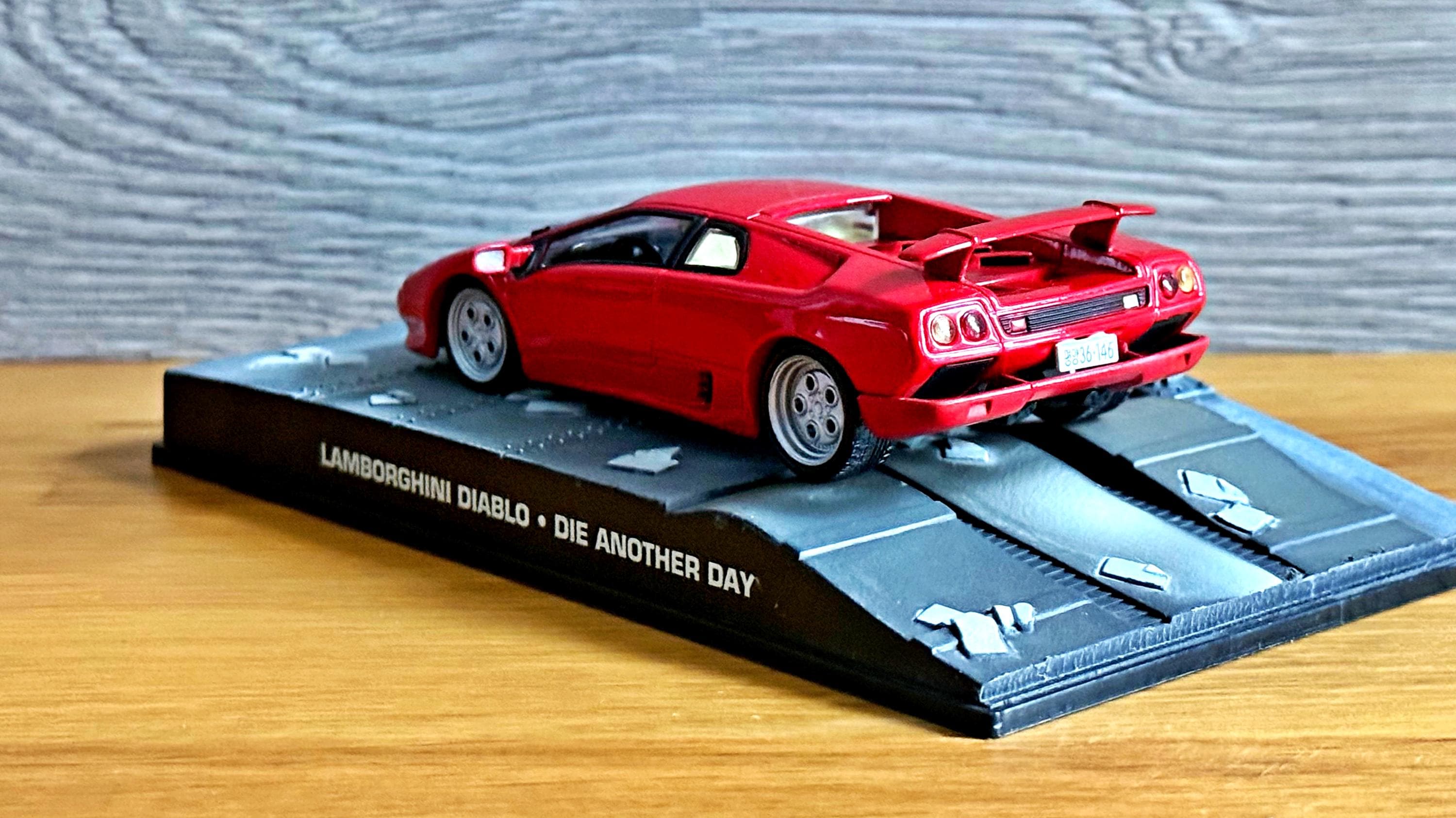 Lamborghini Diablo , 007 James Bond Collection, Vintage Diecast