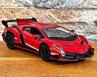 美品　ランボルギーニ　ヴェネーノ　模型　1/10 ミニカー　ダイキャストカー ランボルギーニ ヴェネーノ、モデルカー、1/36 ダイキャストカー、1/36