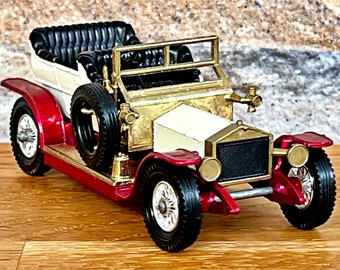 Rolls Royce Silver Ghost 1906, modèle de voiture vintage, voiture moulée sous pression, modèle réduit de voiture à l'échelle 1/51, modèle de voiture en métal, article de collection, Rolls Royce