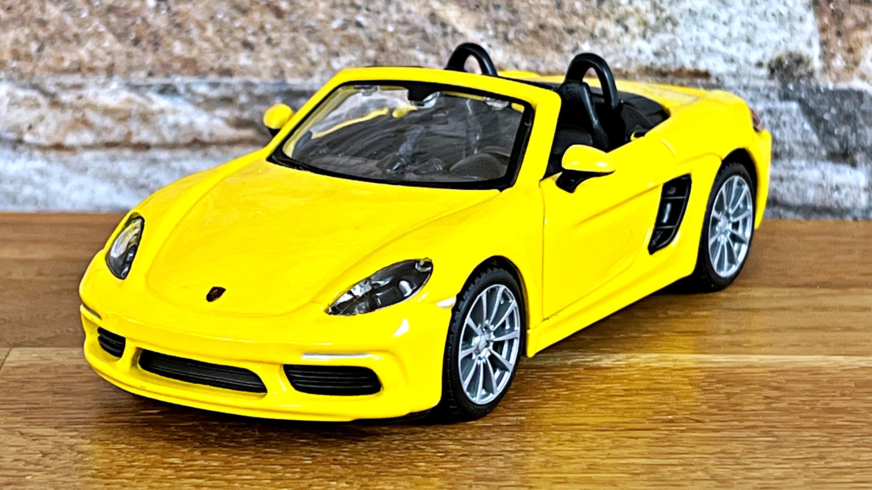 Porsche 718 Boxster , Model Car, Diecast Car, 1:32 Scale Model Car