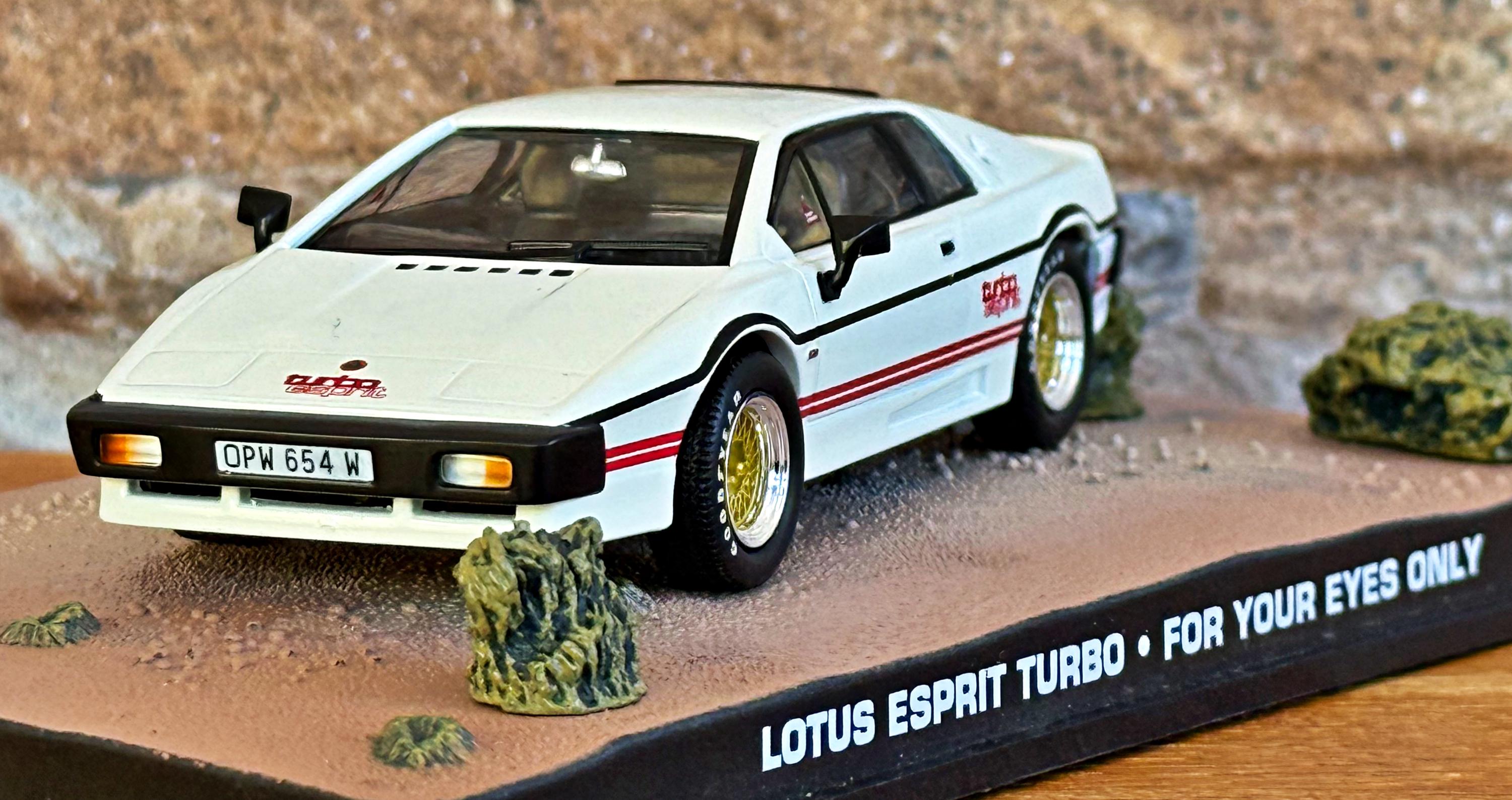 Lotus Esprit Turbo , 007 James Bond Collection, Vintage Diecast