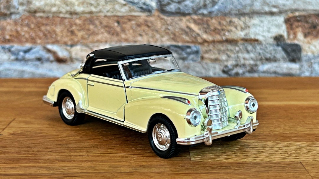 Mercedes Benz 300S 1955 | 1/36 Scale Diecast Car | Old Car Model 1/36 ...
