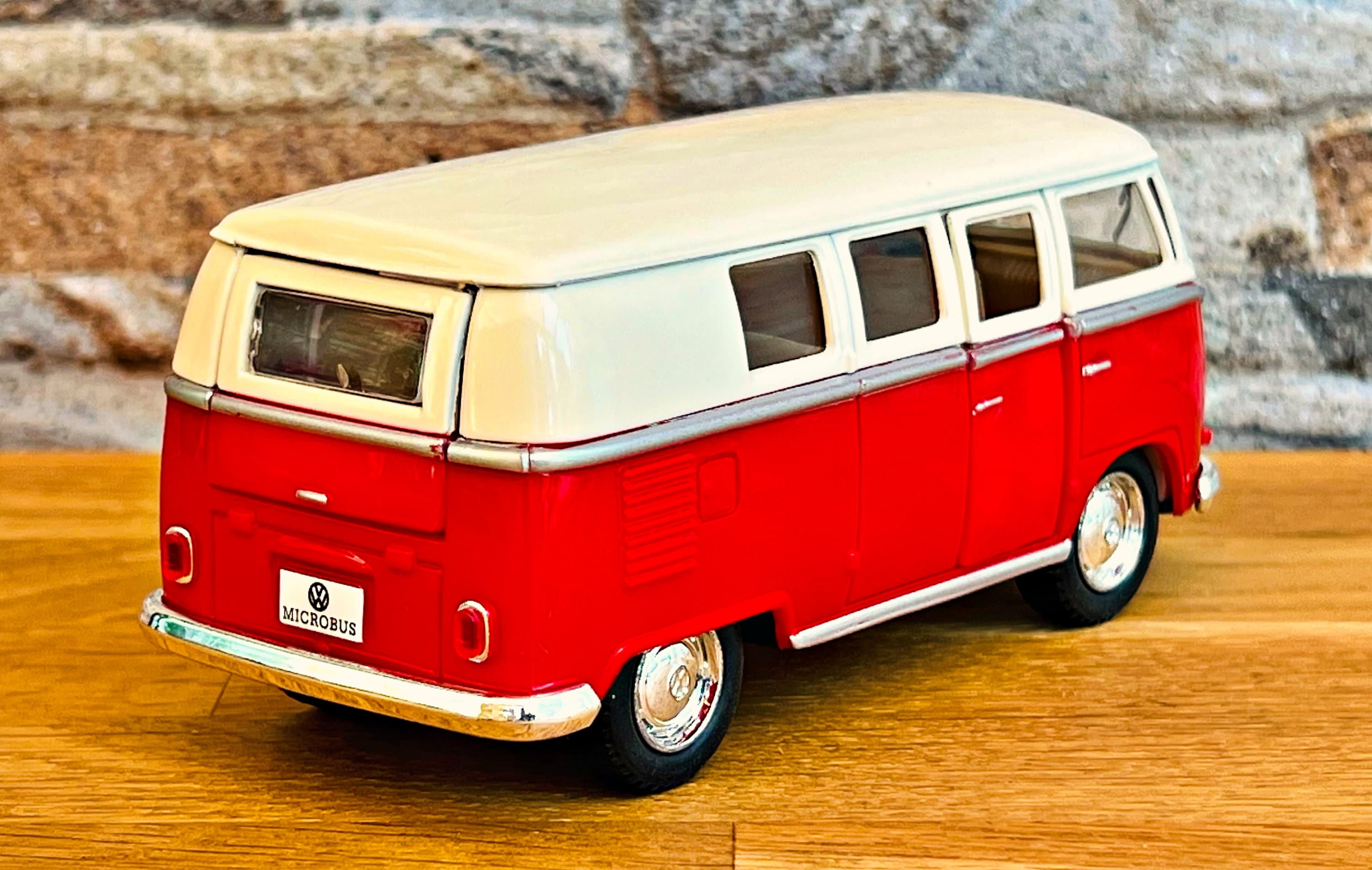 Volkswagen Classical Bus 1962, 1/32 Diecast Car, 1/32 Scale Model Car ...