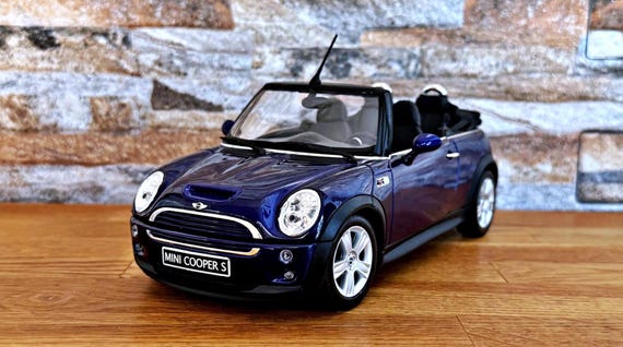 Mini Cooper S Cabrio | 1/18 ダイキャストモデルカー | 1/18スケール