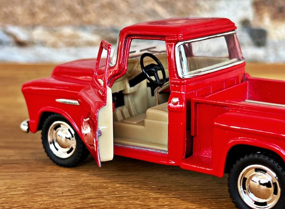 Chevy Stepside 3100 Pickup 1955, Model Pickup, 1/32 Diecast Car