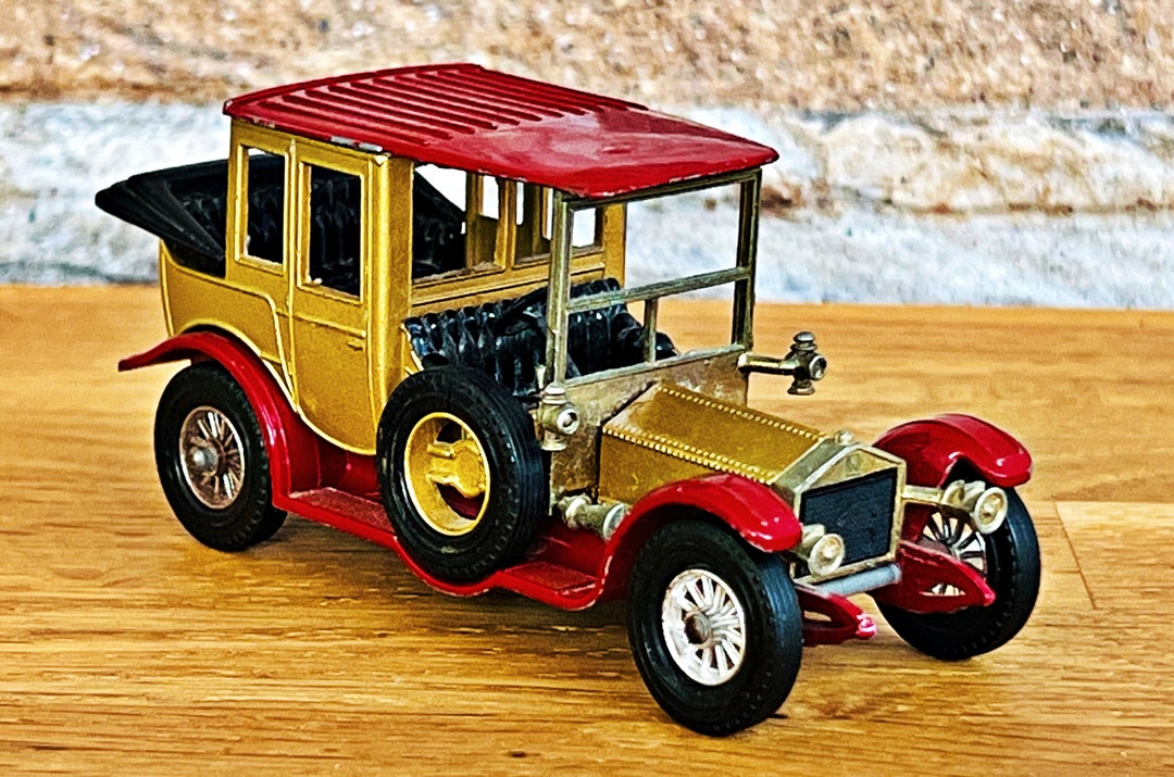 1912 Rolls Royce , Vintage Diecast Car, Model Car, Metal Car Model, Old