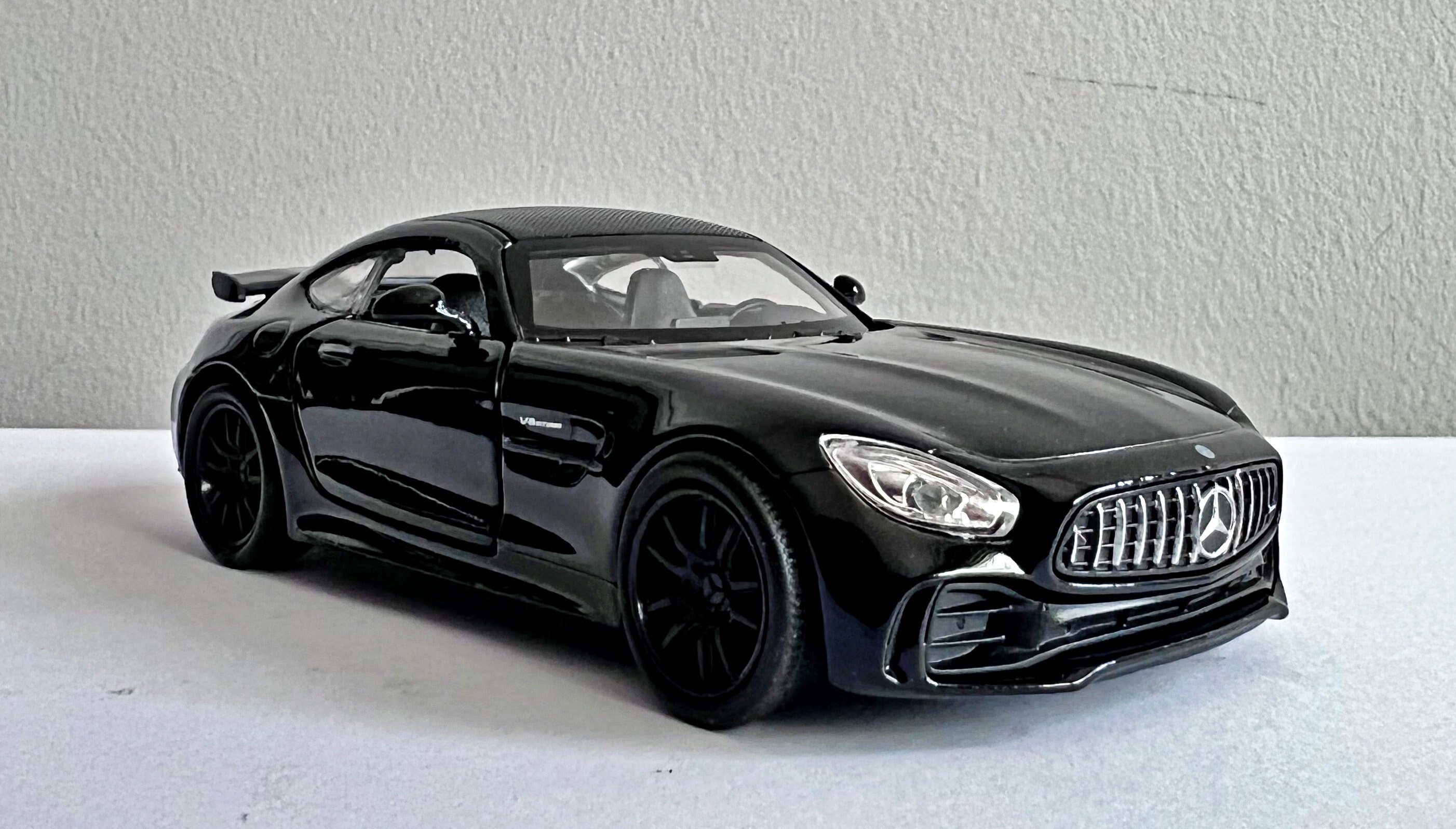 1/43 Almost Real Mercedes-Benz AMG GT-R GTR Black w/ Red