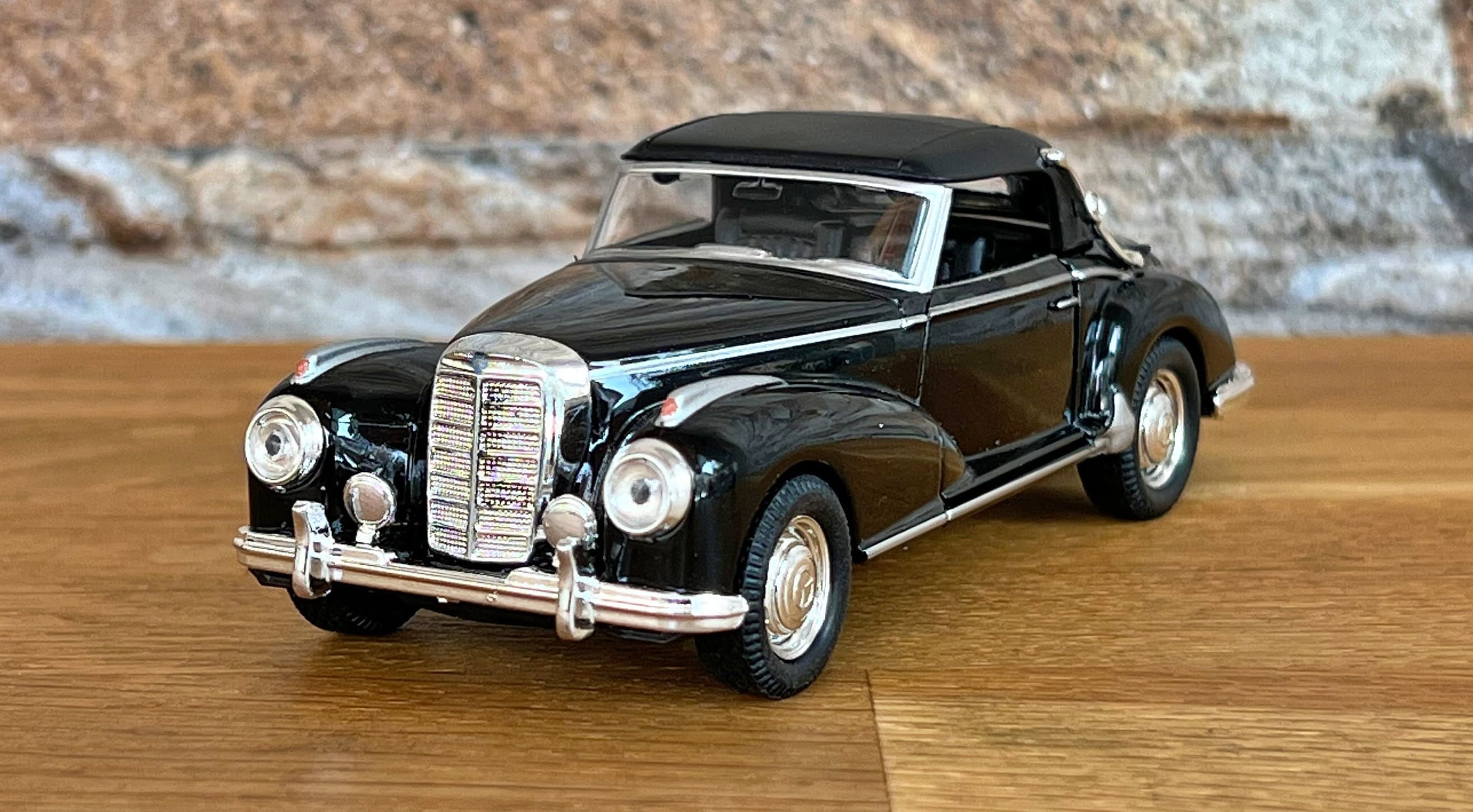 Mercedes Benz 300S 1955 | 1/36 Scale Diecast Car | Old Car Model