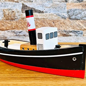 Handmade Wooden Ship, Model Trailer Boat, Wooden Boat, Model Trailer, Model Ship, Wooden Ship Model