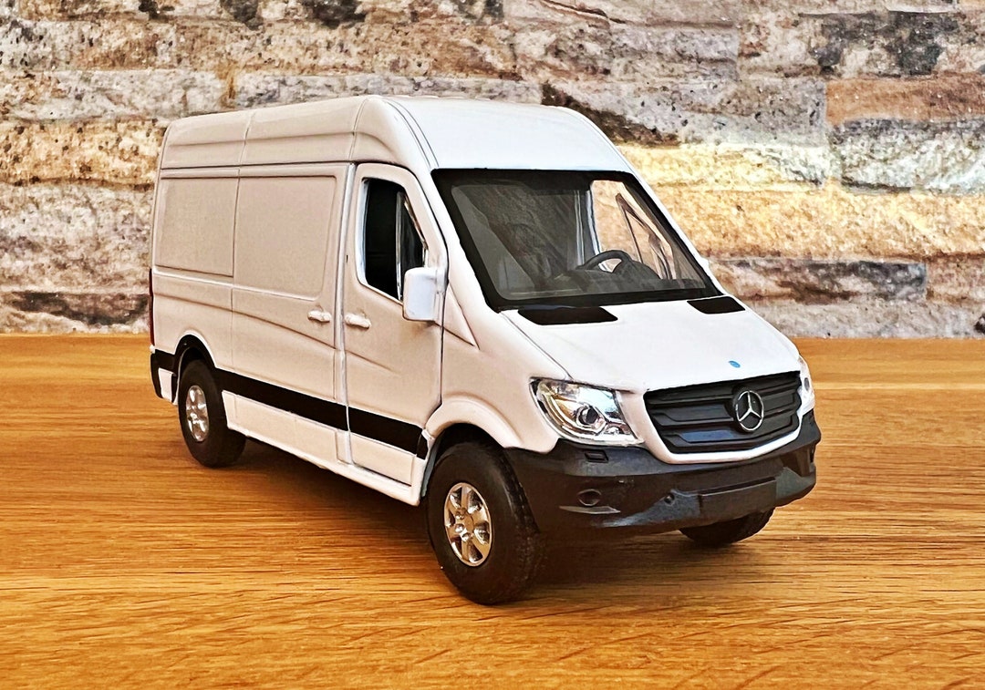 Mercedes Benz Sprinter Van, voiture moulée sous pression 1/48, modèle réduit de voiture à l'échelle 1/48, modèle de voiture en métal, collection Diecast, Mercedes - France