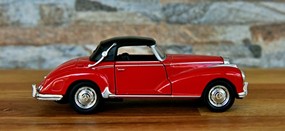 Mercedes Benz 300S 1955 , 1/36 Scale Diecast Car, Vintage Model