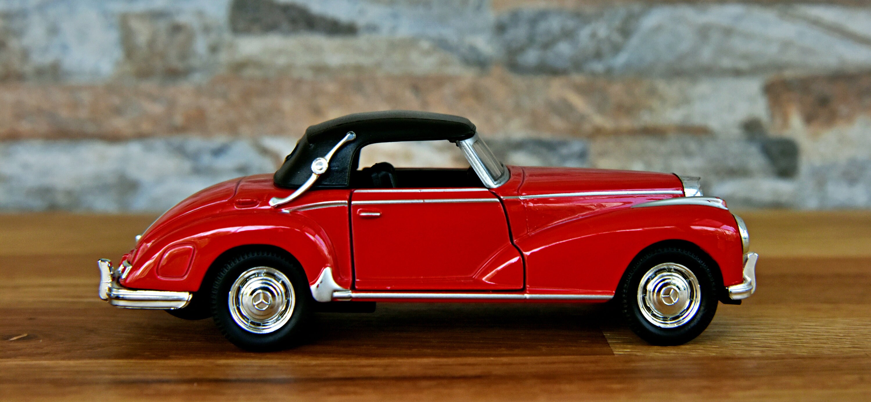 Mercedes Benz 300S 1955 , 1/36 Scale Diecast Car, Vintage Model
