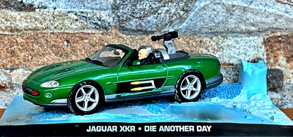 Jaguar XKR, 007 James Bond Collection Car, Vintage Diecast Car