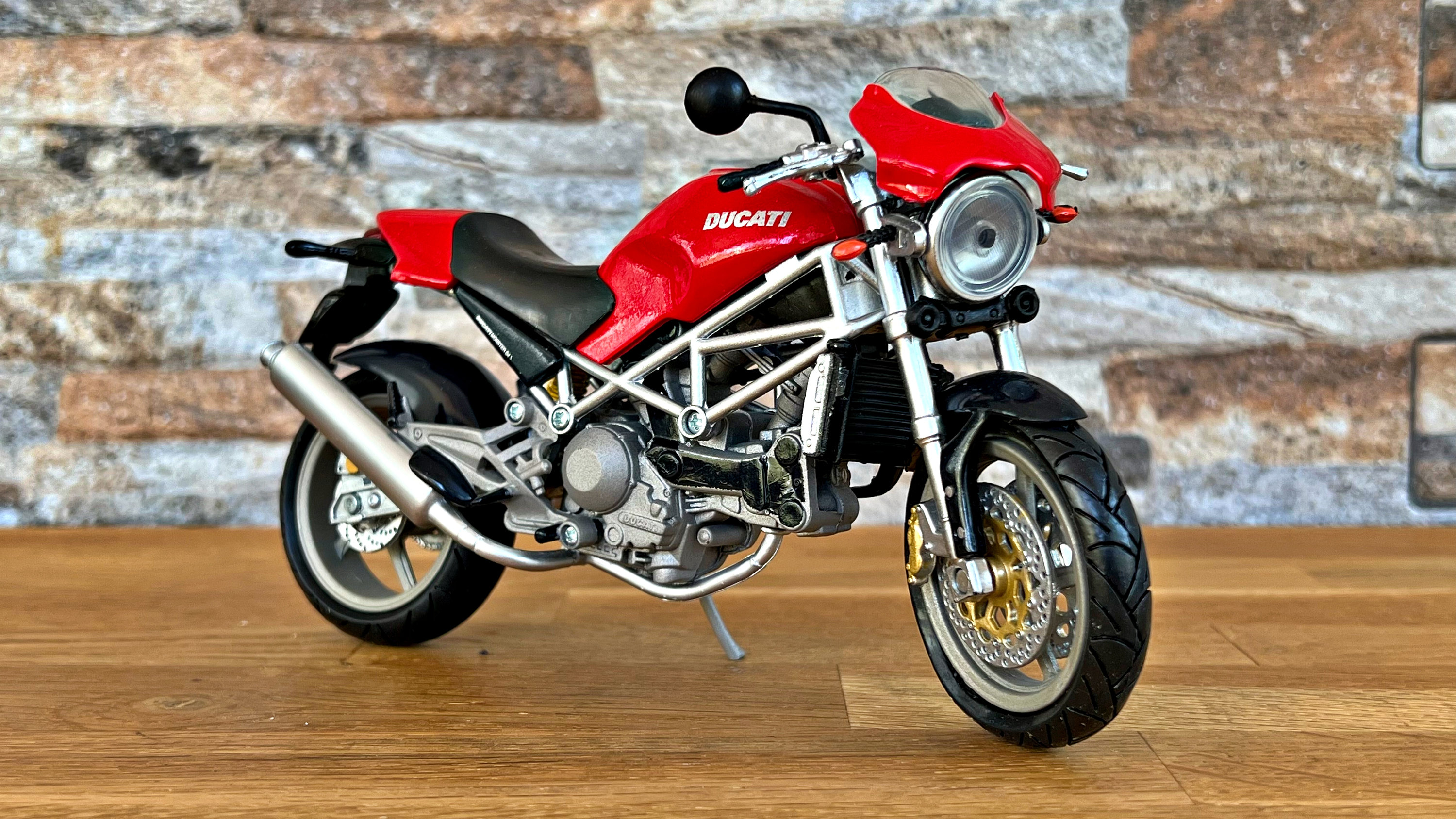 Amazon | MINICHAMPS 1/12 DUCATI MONSTER S4 PMA