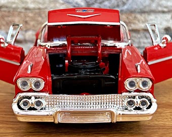 シボレー インパラ 1958 | モデルカー | 1/24 ダイキャストカー | 1:24