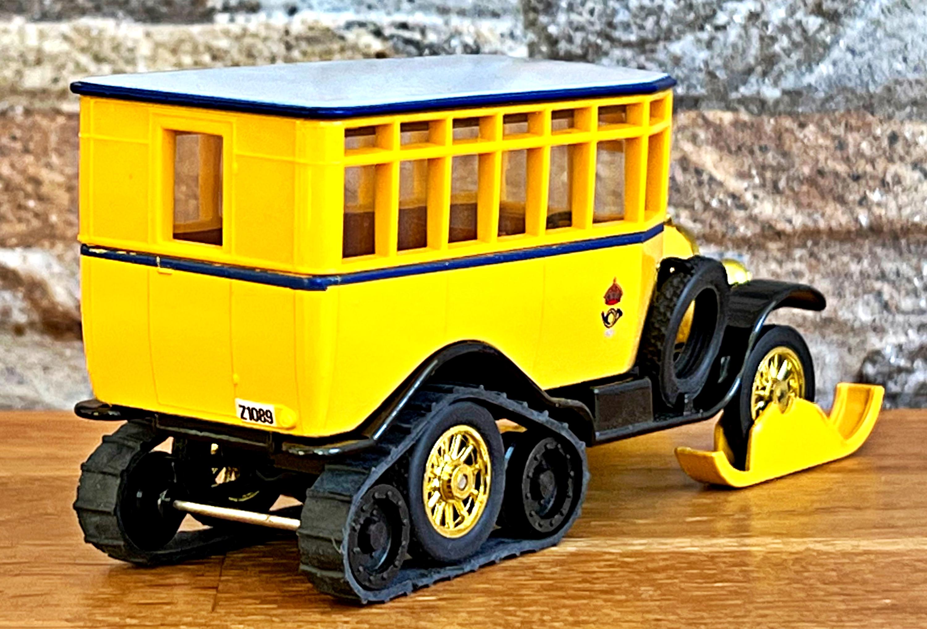 1923 Scania Vabis Post Bus , Vintage Diecast Bus, Model Bus, Scale