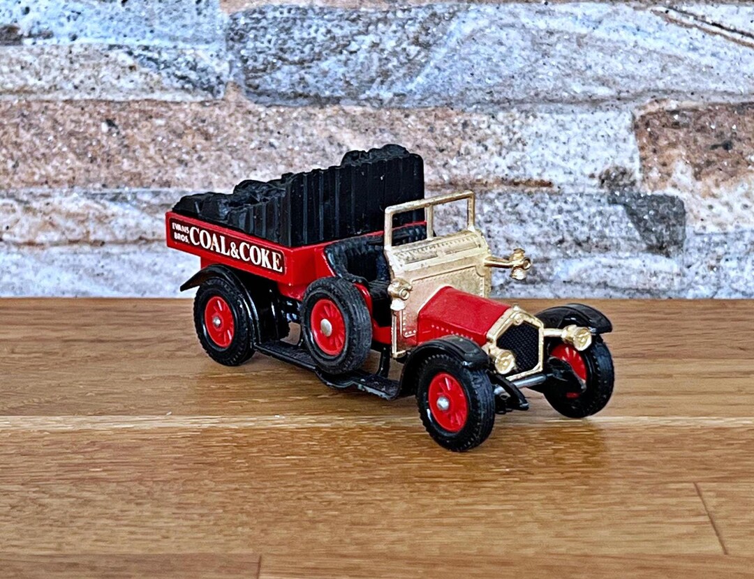 1918 Crossley , Vintage Diecast Truck, Model Metal Truck, Old Classic ...