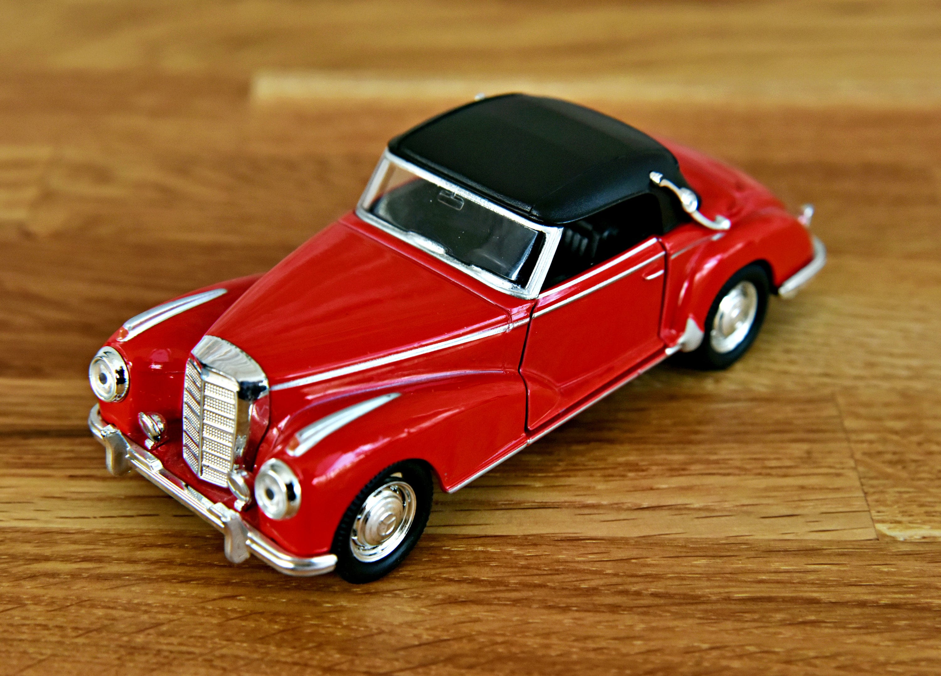 Mercedes Benz 300S 1955 , 1/36 Scale Diecast Car, Vintage Model