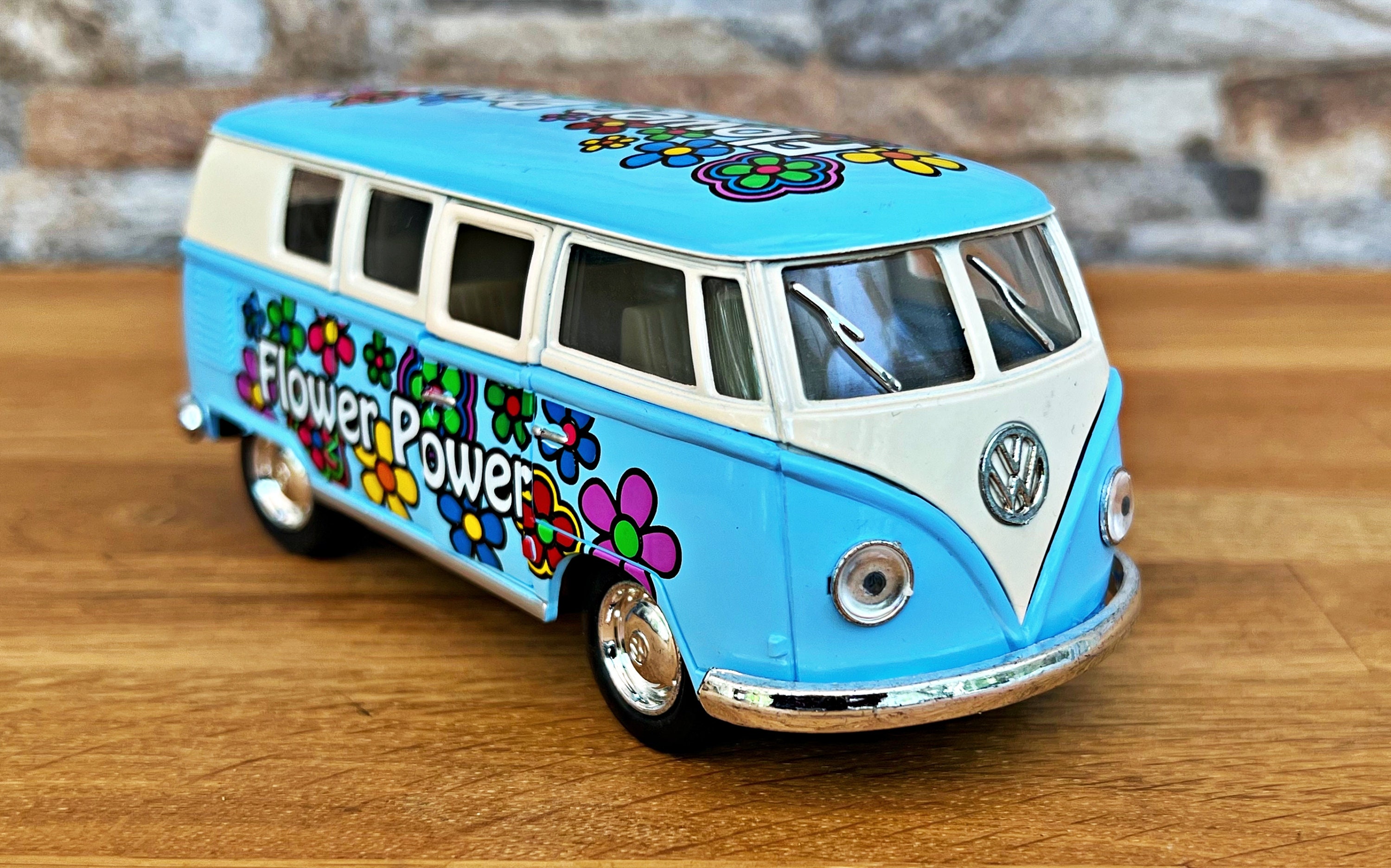 Volkswagen Classical Bus 1962, 1/32 Diecast Car, 1/32 Scale