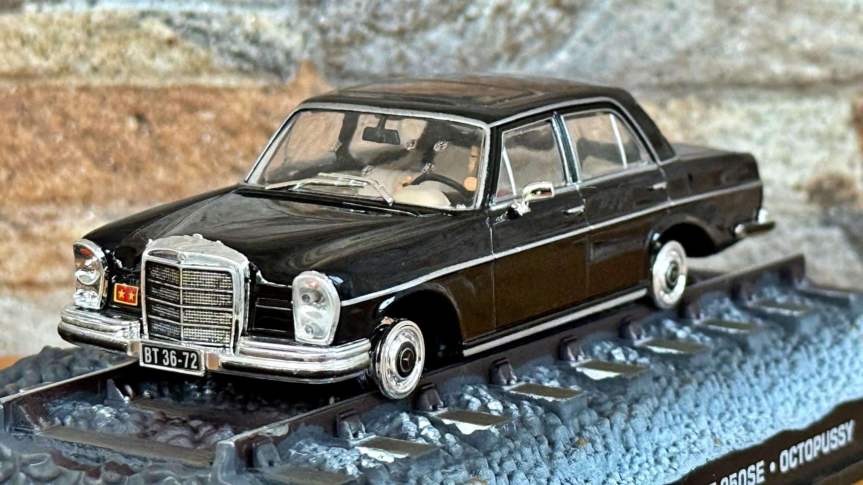 Mercedes Benz 250SE, 007 James Bond Collection Car, Vintage