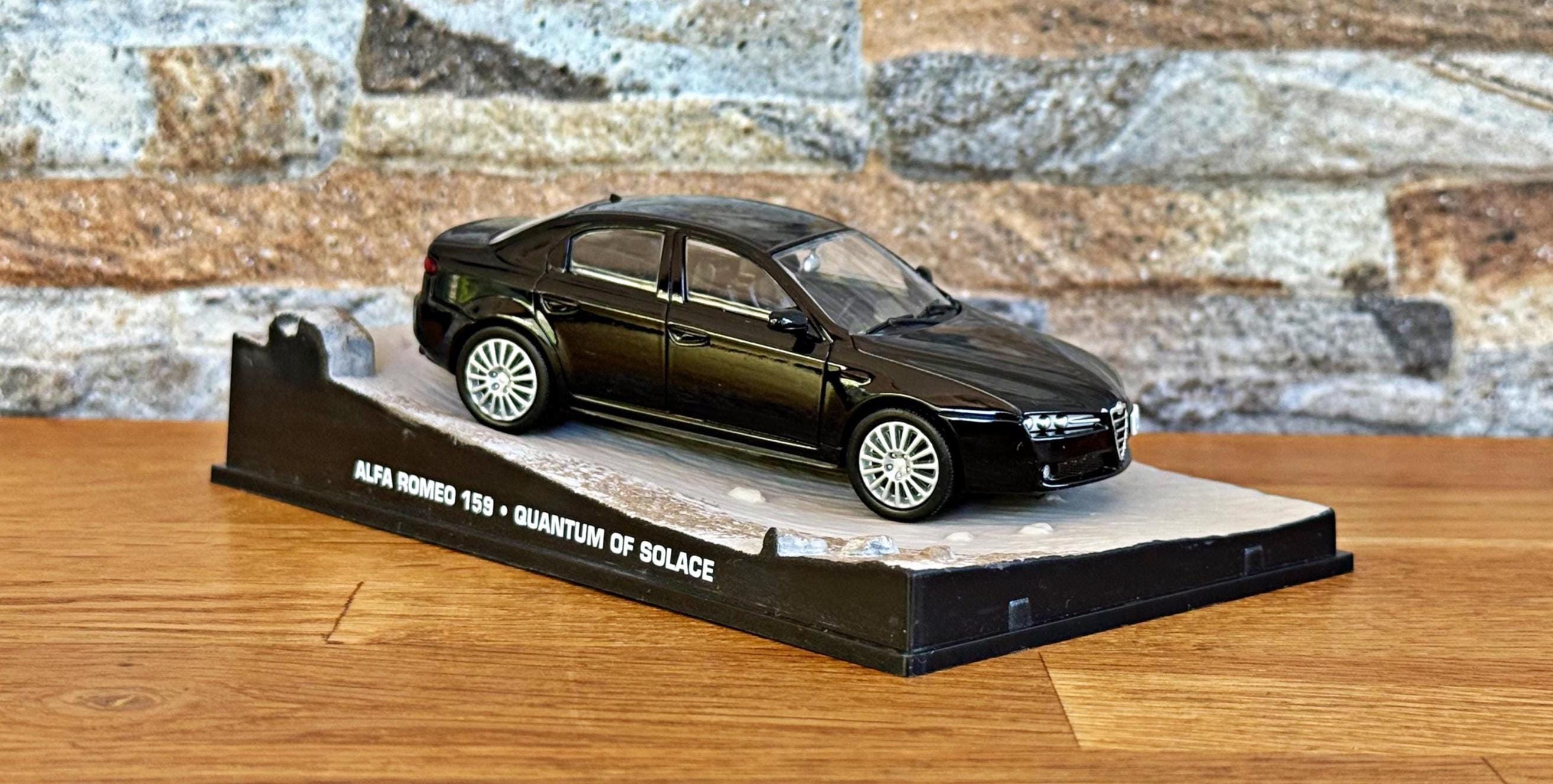 Alfa Romeo 159 , 007 James Bond Collection, Vintage Diecast Car Alfa Romeo 159 , 007 James Bond Collection, Vintage Diecast Car