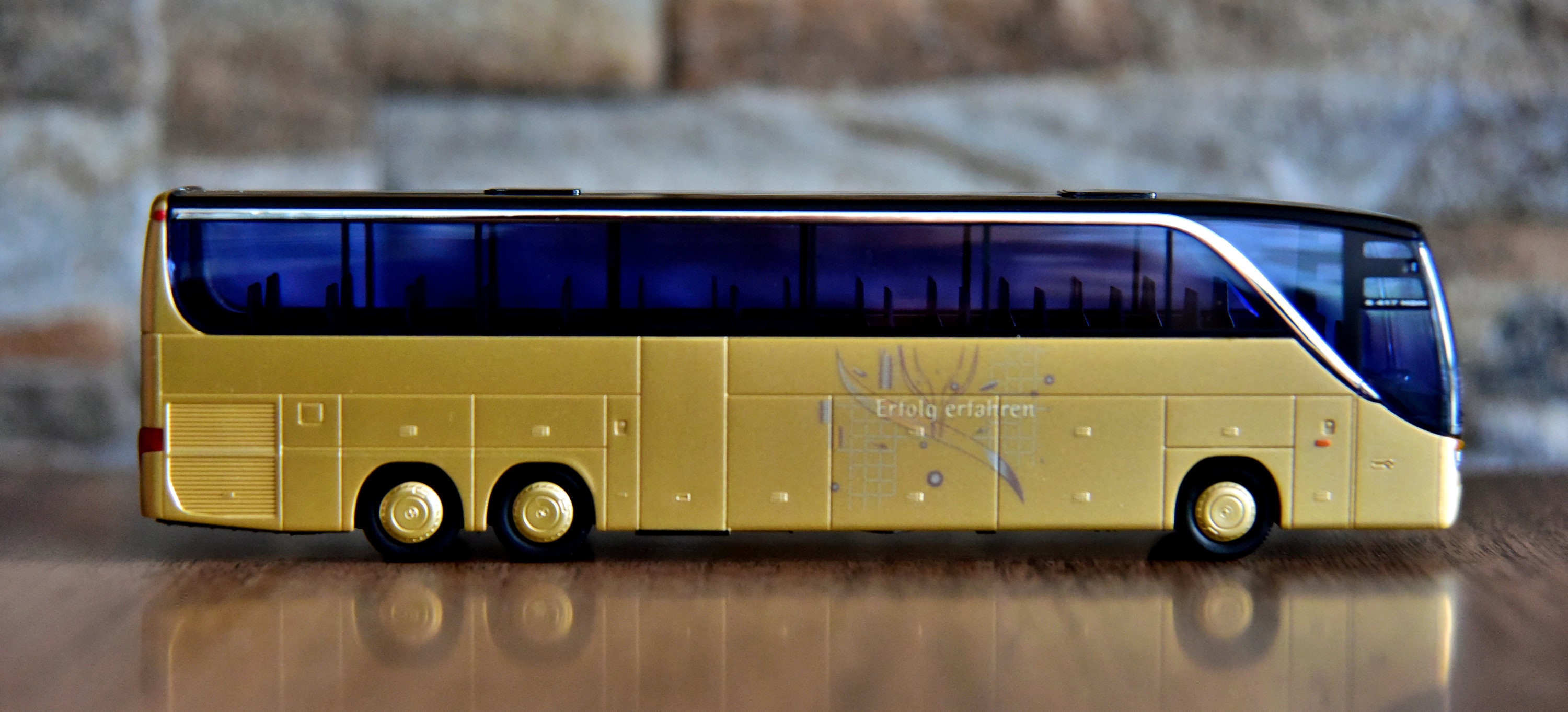 Setra S417 HDH,  Model bus, scale 1/87, Bus model , diecast model bus, 1/87 scale model, diecast collection