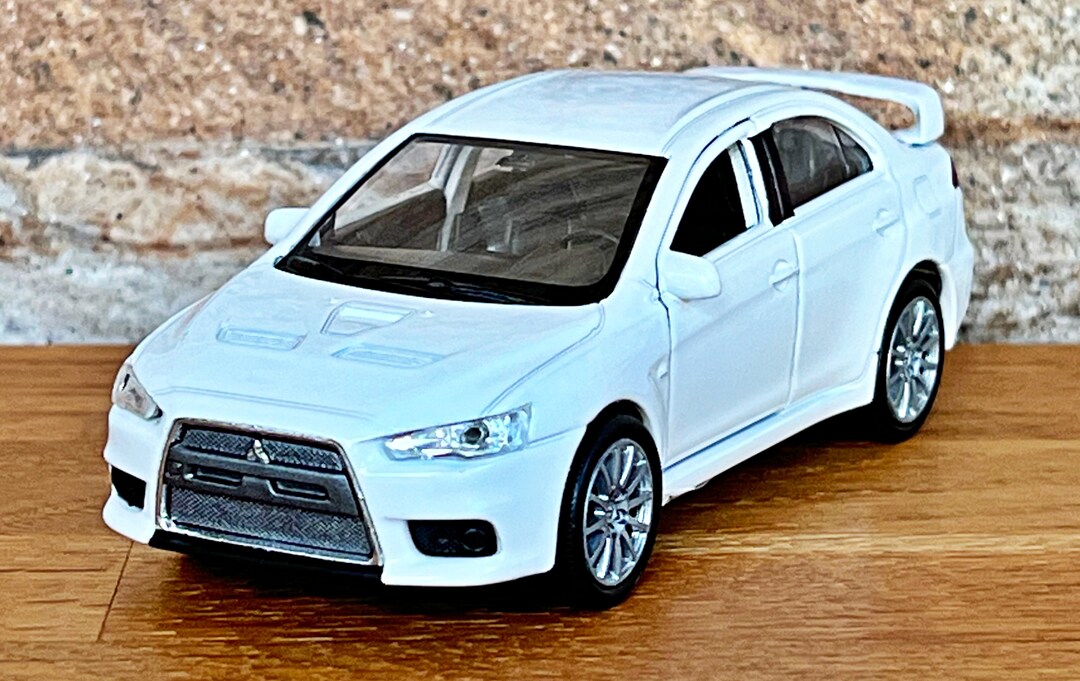 Mitsubishi Lancer Evolution X Model Car Scale 1/36 1/36 Etsy